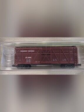Model Power N Scale Canadian National 40' Cattle Car